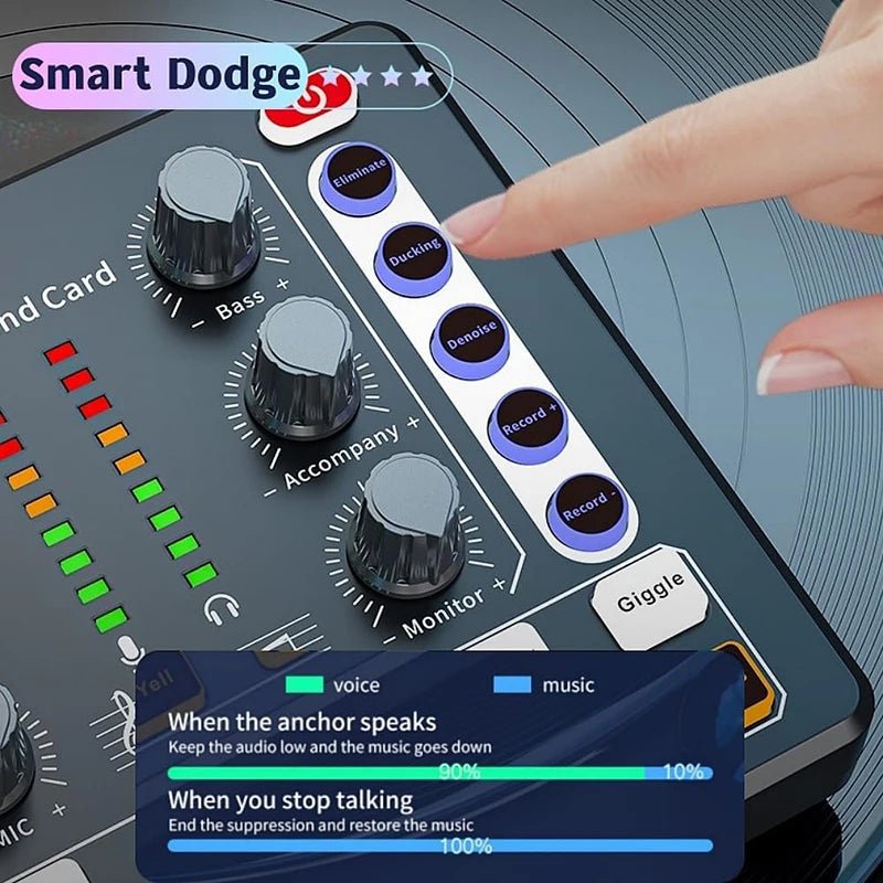 BM - 800 Recording Studio Package – Voice Changer & Live Sound Card Audio Interface for Live Streaming, YouTube, TikTok - ZAMAR AUDIO SOLUTIONS