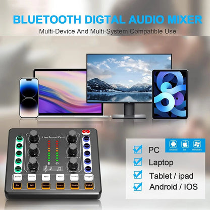 BM - 800 Recording Studio Package – Voice Changer & Live Sound Card Audio Interface for Live Streaming, YouTube, TikTok - ZAMAR AUDIO SOLUTIONS
