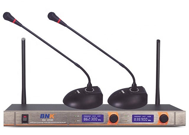 BNK BK25B Wireless Conference Mic System (Multi-Channel)Wireless Microphone System