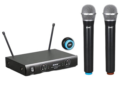 BNK BK801 dual wireless microphone system — Kenya