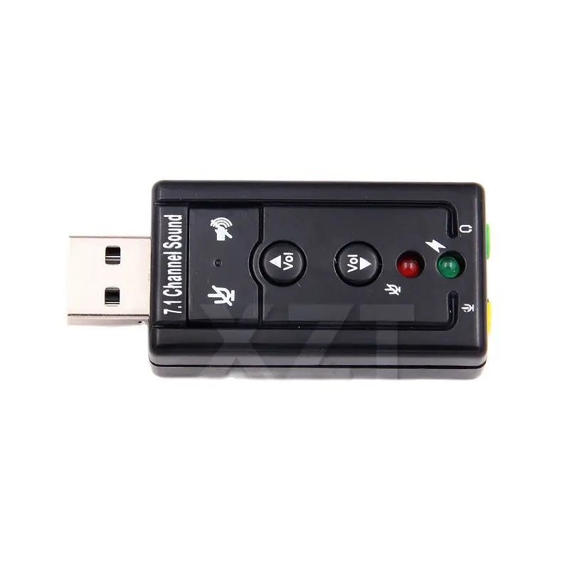 Bonks Virtual 7.1 Channel USB Sound Card – External Audio Adapter with 3.5mm Jack for Mic & Headset - ZAMAR AUDIO SOLUTIONS