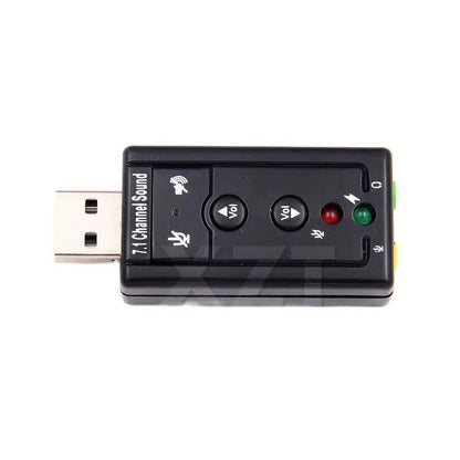Bonks Virtual 7.1 Channel USB Sound Card – External Audio Adapter with 3.5mm Jack for Mic & Headset - ZAMAR AUDIO SOLUTIONS