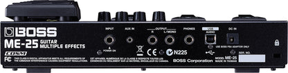 BOSS ME-25 Guitar Multi-Effects Processor with Expression Pedal - ZAMAR AUDIO SOLUTIONS