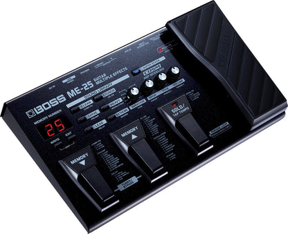 BOSS ME-25 Guitar Multi-Effects Processor with Expression Pedal - ZAMAR AUDIO SOLUTIONS