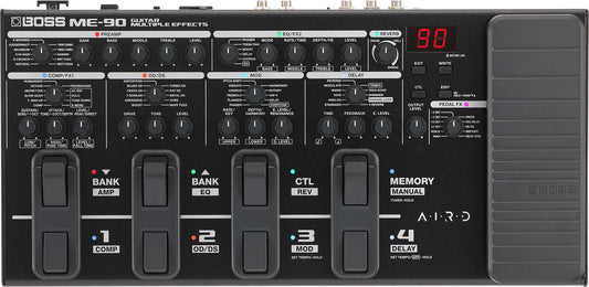 BOSS ME‑90 — Guitar Multi‑Effects Pedal with AIRD Amp Models & USB Recording, Nairobi Delivery - ZAMAR AUDIO SOLUTIONS