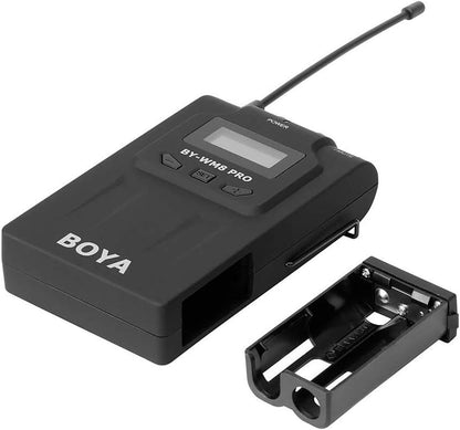 BOYA BY-WM8 Pro-K2 UHF wireless receiver with LCD display and AA battery tray, Nairobi