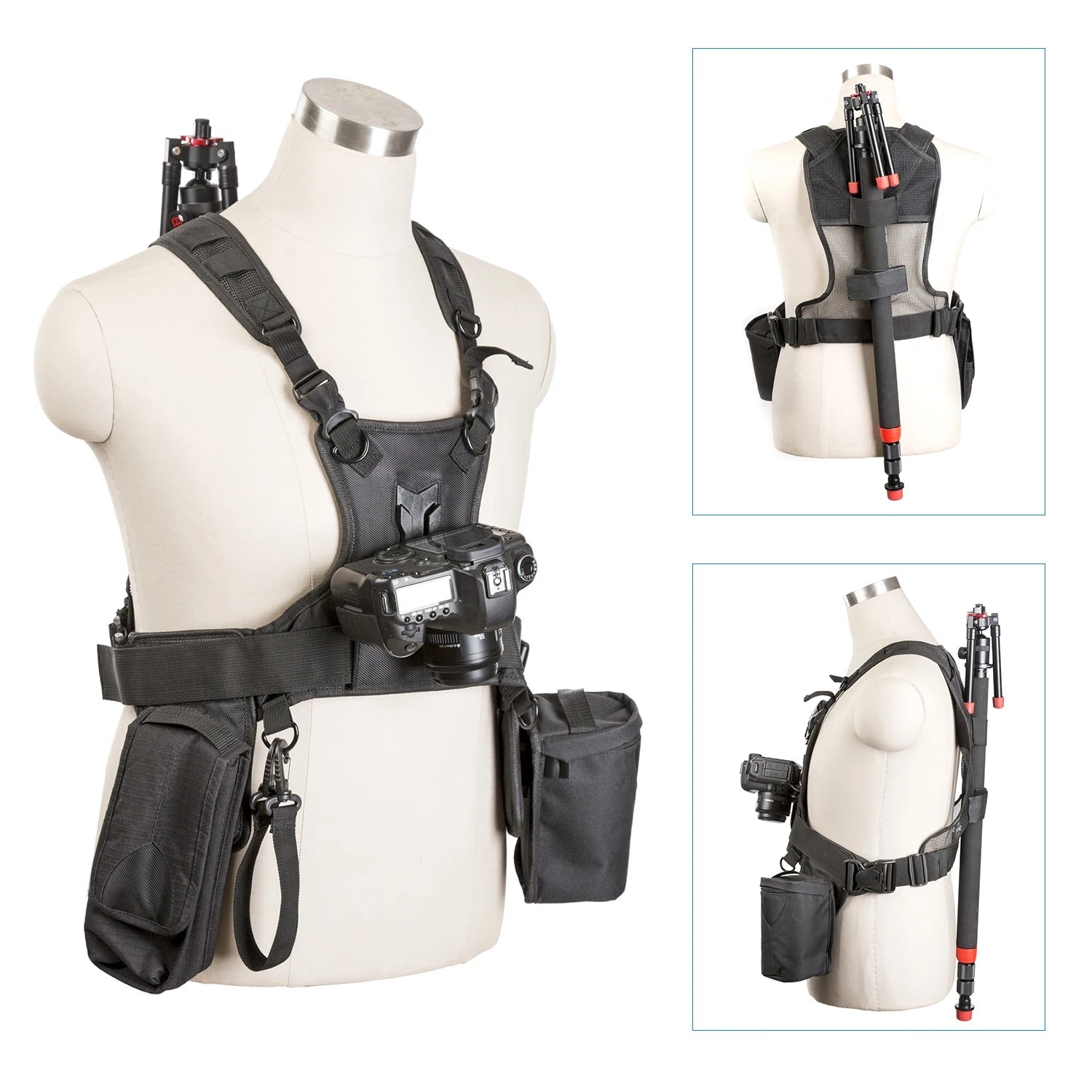 BOYA Multi - functional Camera Strap – Mobile Phone Chest Strap with Fixed Belt and Drawstring for Photography, Travel, and Sports - ZAMAR AUDIO SOLUTIONS