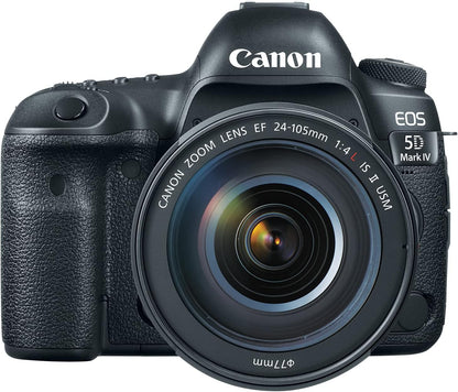 Canon EOS 5D Mark IV Kenya full-frame DSLR camera front view with EF lens mount