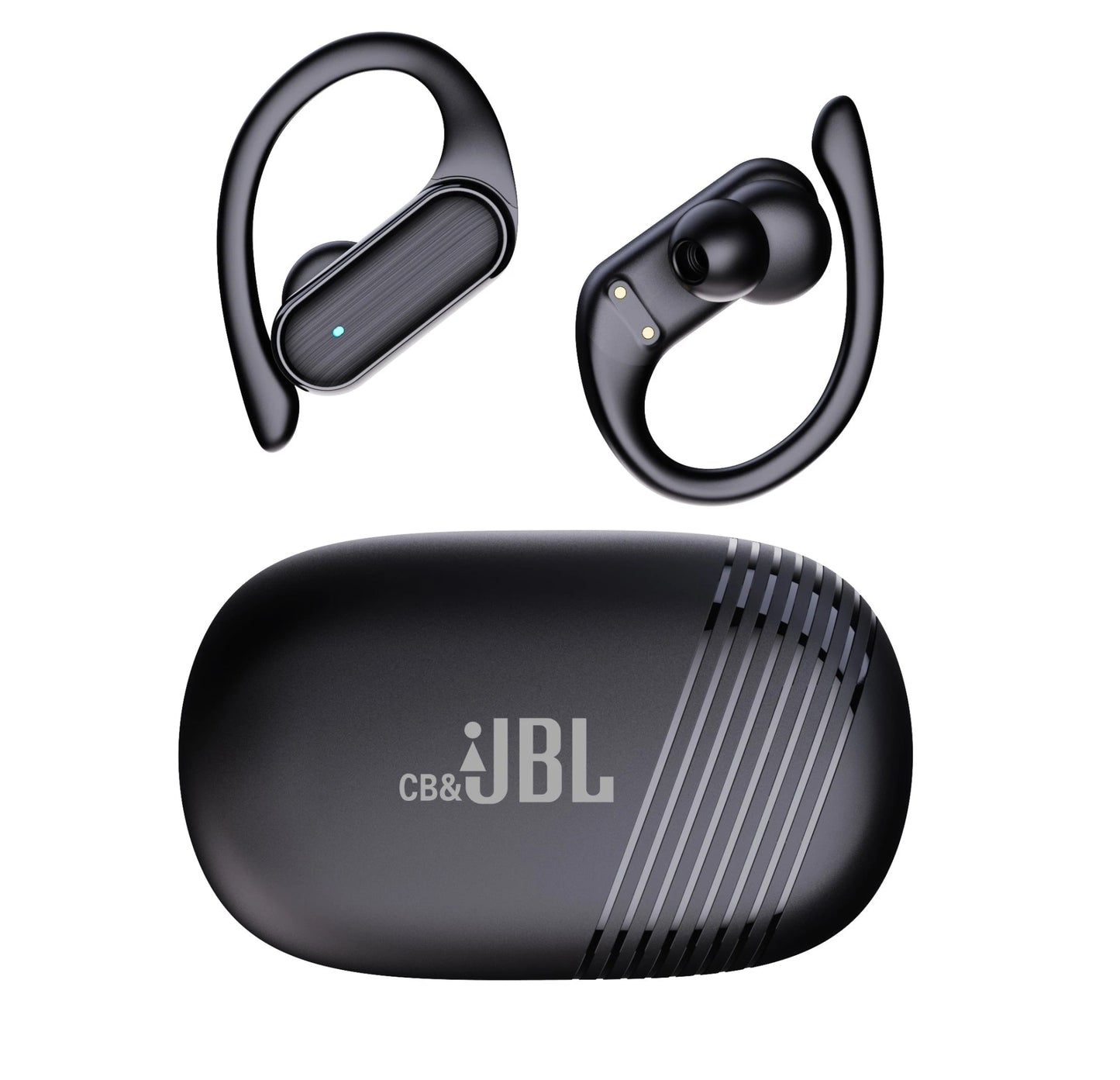 CB&JBL A520 Bluetooth TWS Wireless Earphones – Ear Hook Sports Earbuds with Mic & Touch Control for Gaming, Office, and Outdoor Use - ZAMAR AUDIO SOLUTIONS