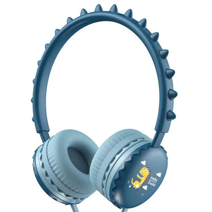 centechia Dinosaur Wired Headsets – Adjustable 3.5mm Children's Headband Headphones with Lightweight Bass, Active Noise-Cancellation & Cute Design - ZAMAR AUDIO SOLUTIONS