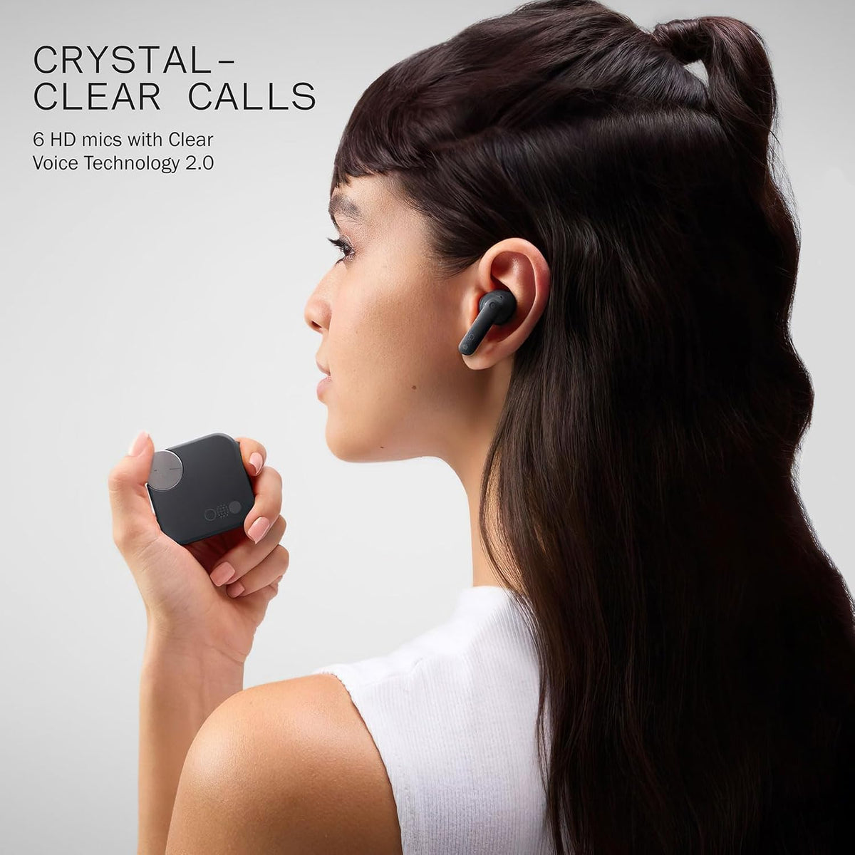 CMF Buds Pro 2 wireless earbuds with Smart Dial charging case in Dark Grey — available in Kenya