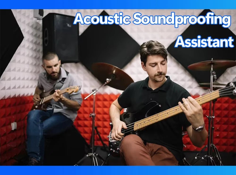 COOSTEE Sound Absorbing Wall Panels – 6/12/24Pcs Acoustic Foam Self-Adhesive Panels for Studio, Game Room, and Cinema Echo Canceling Treatment - ZAMAR AUDIO SOLUTIONS