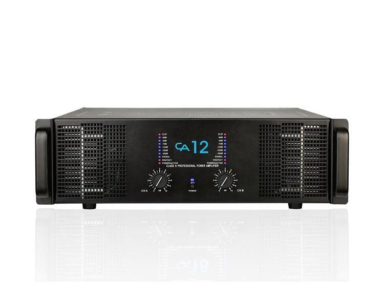 Crest Audio CA12 — Professional 2‑Channel Power Amplifier, 1200W per Channel @ 4Ω, Nairobi Delivery - ZAMAR AUDIO SOLUTIONS