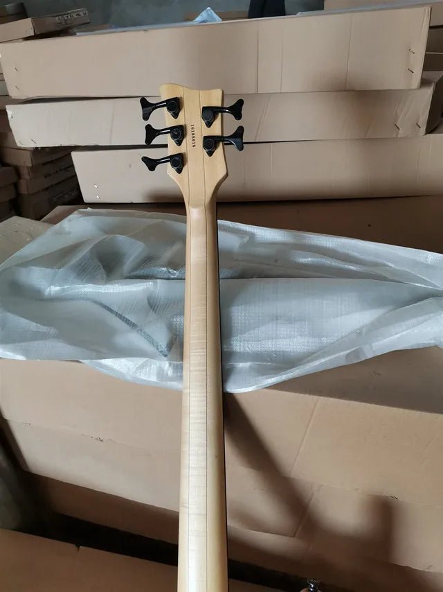 Customizable Firehawk 5 String Bass Guitar, Black Hardware, Rosewood Fingerboard