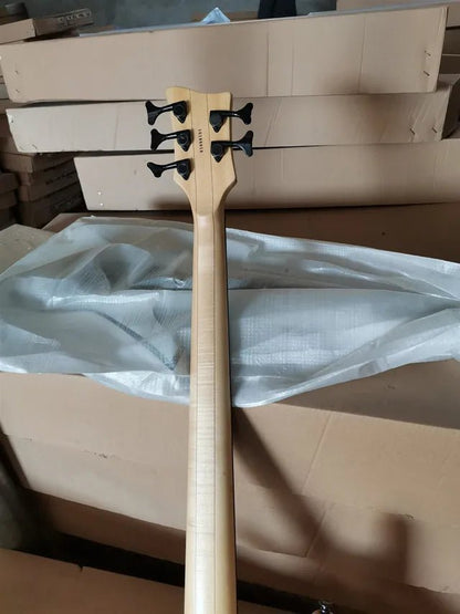 Customizable Firehawk 5 String Bass Guitar, Black Hardware, Rosewood Fingerboard