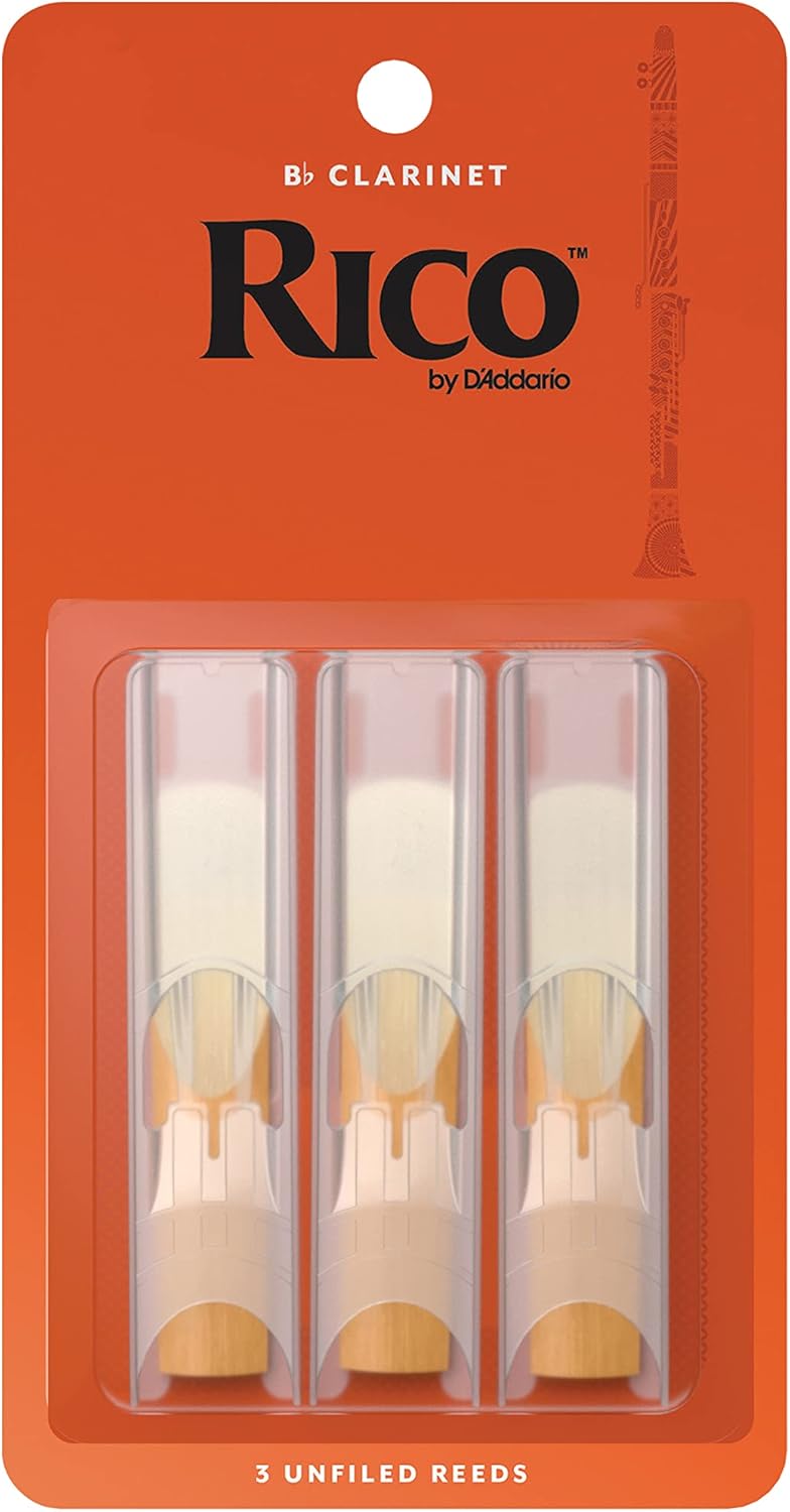 D'Addario Rico Bb clarinet reeds 10-pack box, strength 2.5, available at Zamar Audio Solutions Kenya