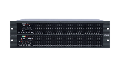 DBX 2231 graphic equalizer front panel with 31-band sliders