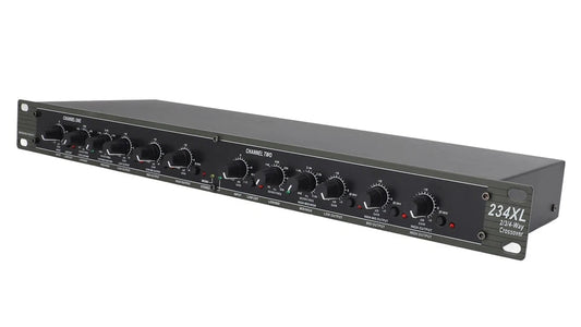 dbx 234XL stereo 2/3‑way crossover with XLR balanced inputs and outputs — Kenya