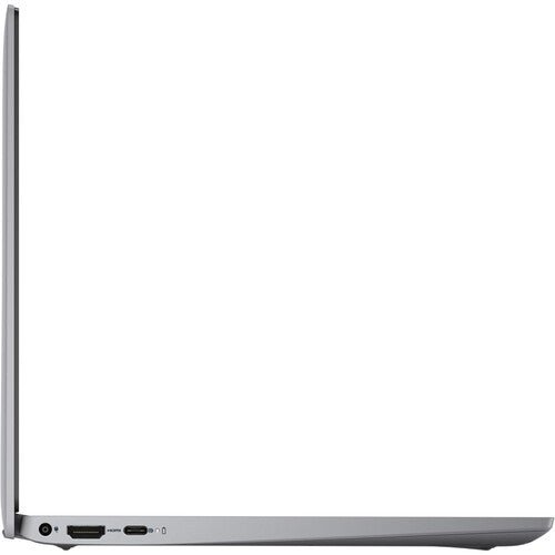 Dell Latitude 3320 Kenya – right-side profile view, closed, SD card slot, headphone jack, two USB-A ports visible