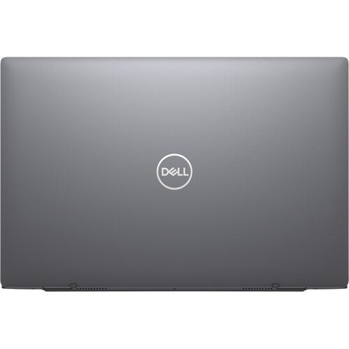 Dell Latitude 3320 Kenya – rear three-quarter view, closed lid, silver chassis, HDMI and USB-C ports visible