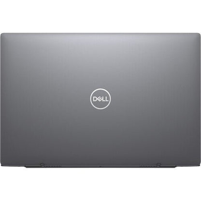 Dell Latitude 3320 Kenya – rear three-quarter view, closed lid, silver chassis, HDMI and USB-C ports visible