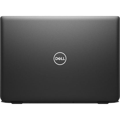 Dell Latitude 3400 Ex UK Kenya rear-left angled view showing ports and lid closed