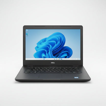 Dell Latitude 3400 Ex UK Kenya front view open showing Windows 11 desktop on 14-inch display
