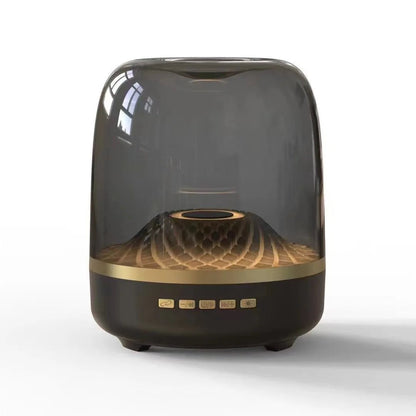 Glass Bluetooth Speaker Kenya Glass5+ portable Bluetooth speaker with crystal glass enclosure and 2000mAh battery