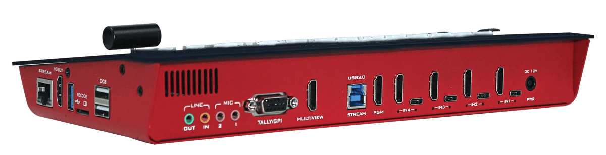 DeviceWell HDS7308 Video Switcher – 8-Channel Real-time Input of Video, Audio, Photo, PPT, USB3.0 UVC Output - ZAMAR AUDIO SOLUTIONS