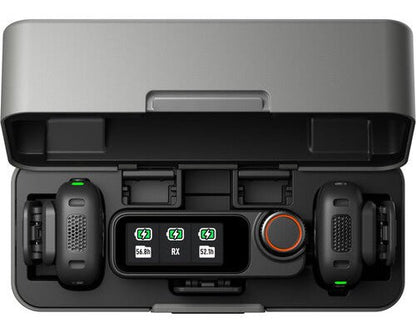 DJI Mic 3 wireless microphone lavalier clip-on transmitter