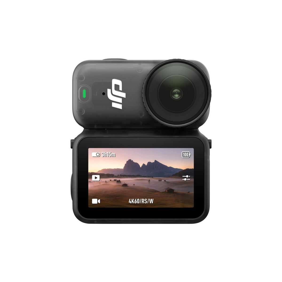 DJI Osmo Nano action camera front view – 4K60 Standard Combo