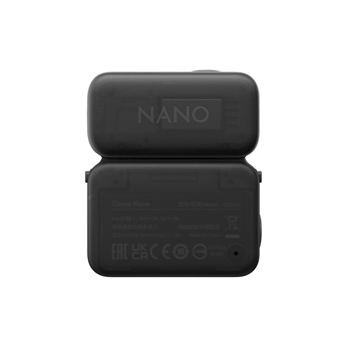 DJI Osmo Nano action camera front view – 4K60 Standard Combo