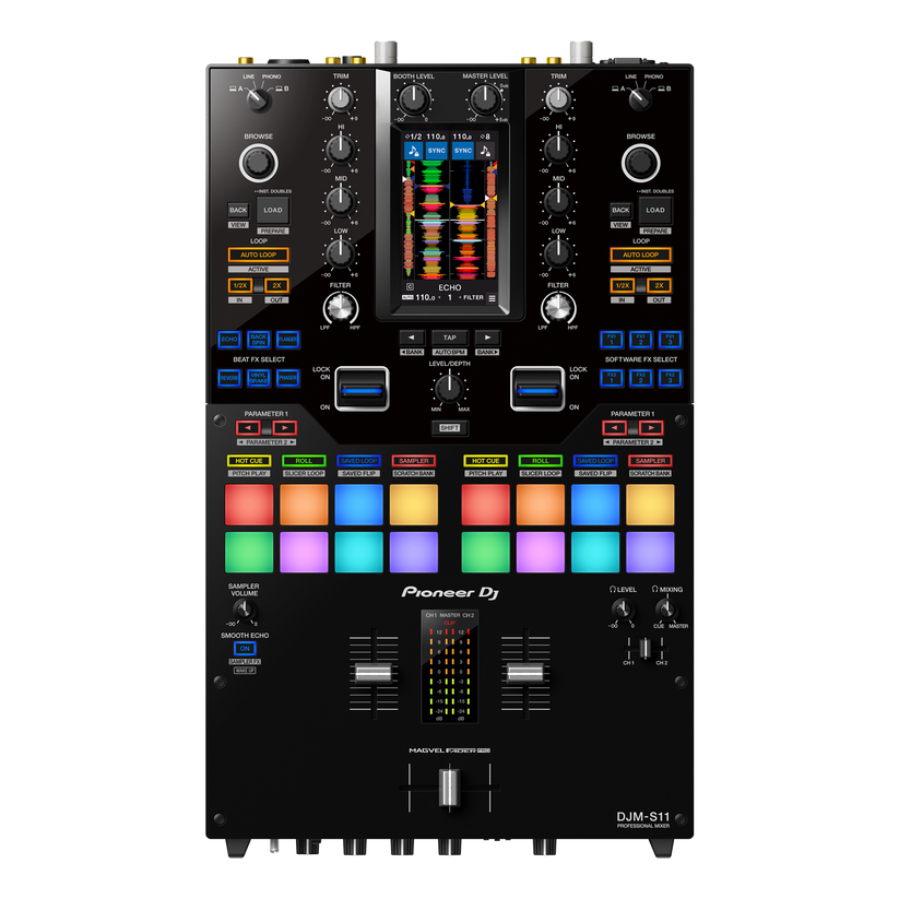 Pioneer DJM‑S11 professional 2‑channel scratch‑style battle mixer — Kenya