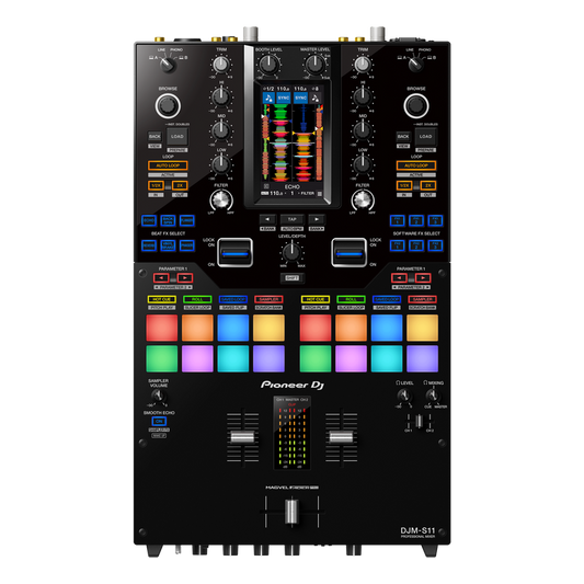 Pioneer DJM‑S11 professional 2‑channel scratch‑style battle mixer — Kenya
