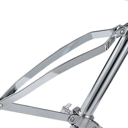 Side view of adjustable musician stool showing height adjustment mechanism, drum throne piano seat Kenya