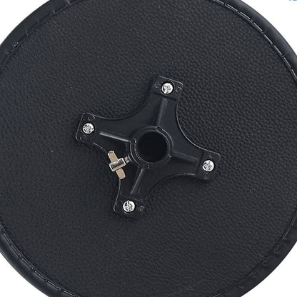Side view of adjustable musician stool showing height adjustment mechanism, drum throne piano seat Kenya