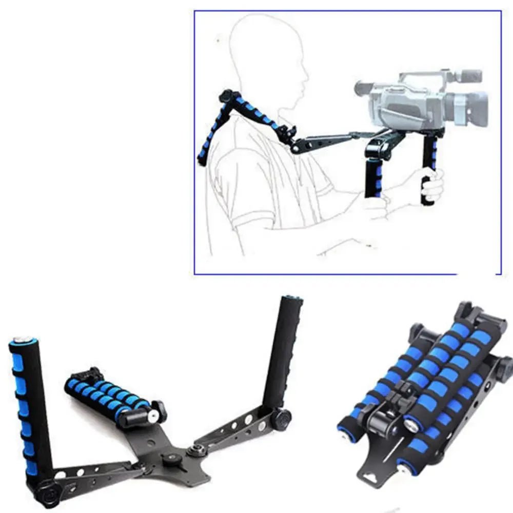 DSLR Filmmaking System Shoulder Mount Stabilizer – Compatible with Canon, Nikon, Sony, Panasonic DSLR Cameras & Camcorders - ZAMAR AUDIO SOLUTIONS