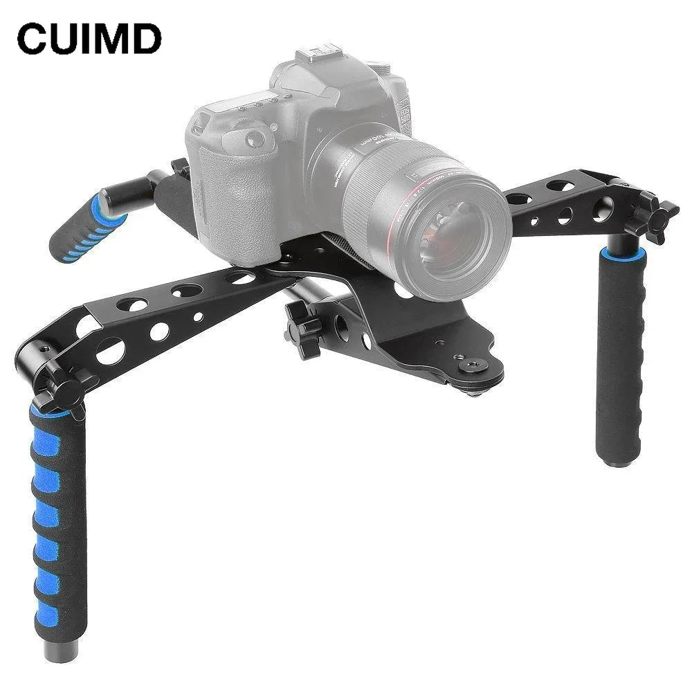 DSLR Filmmaking System Shoulder Mount Stabilizer – Compatible with Canon, Nikon, Sony, Panasonic DSLR Cameras & Camcorders - ZAMAR AUDIO SOLUTIONS