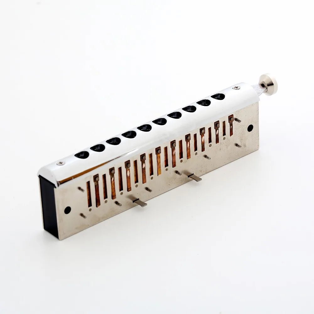 Easttop T10-40 Chromatic Harmonica – 10 Hole, 40 Tones, Key of C, Stainless Steel Musical Instrument for Beginners - ZAMAR AUDIO SOLUTIONS