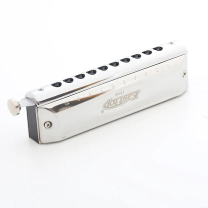 Easttop T10-40 Chromatic Harmonica – 10 Hole, 40 Tones, Key of C, Stainless Steel Musical Instrument for Beginners - ZAMAR AUDIO SOLUTIONS