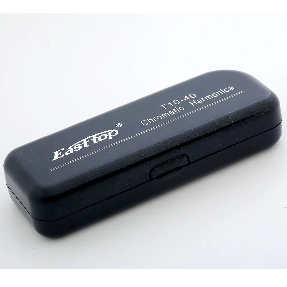 Easttop T10-40 Chromatic Harmonica – 10 Hole, 40 Tones, Key of C, Stainless Steel Musical Instrument for Beginners - ZAMAR AUDIO SOLUTIONS