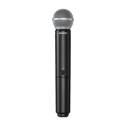 Shure BLX24/SM58 Wireless Vocal System — BLX4 Receiver with SM58 Handheld Transmitter