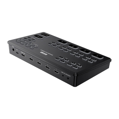 Ezcap328 Quada Live Switch – 4 HDMI DLAR Camera Video Capture Card for Skype, Zoom, OBS Studio, Live Streaming 1080p@60fps - ZAMAR AUDIO SOLUTIONS