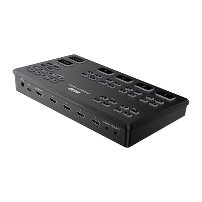 Ezcap328 Quada Live Switch – 4 HDMI DLAR Camera Video Capture Card for Skype, Zoom, OBS Studio, Live Streaming 1080p@60fps - ZAMAR AUDIO SOLUTIONS