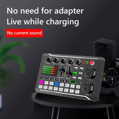 F998 Sound Card Professional Bluetooth - Compatible Studio Record Mixer – Audio Mixing Console Amplifier for Phone, PC, Live Music, and More - ZAMAR AUDIO SOLUTIONS