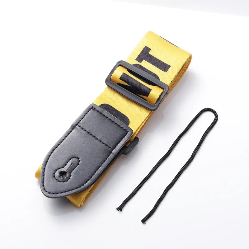 Fashion Retro Ethnic Style Guitar Strap – Adjustable Leather Strap for Folk Guitar, Electric Guitar, Bass, Ukulele - ZAMAR AUDIO SOLUTIONS