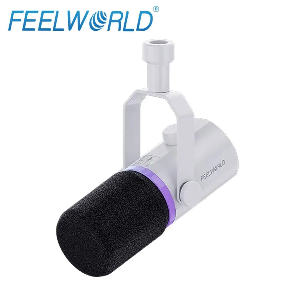 FEELWORLD PM1 Dynamic Microphone – XLR/USB for Podcasting, Recording, Gaming, and Live Streaming - ZAMAR AUDIO SOLUTIONS