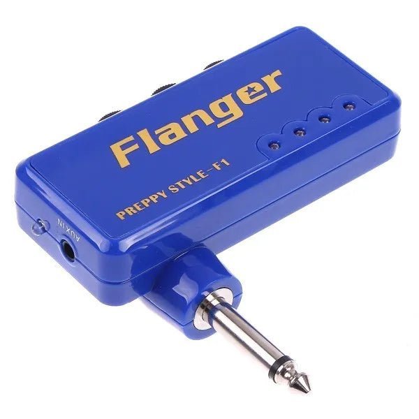 Flanger F1 Portable Electric Guitar Amplifier – Mini Headphone Amp for Guitar and Bass, 15-Hour Battery Life - ZAMAR AUDIO SOLUTIONS