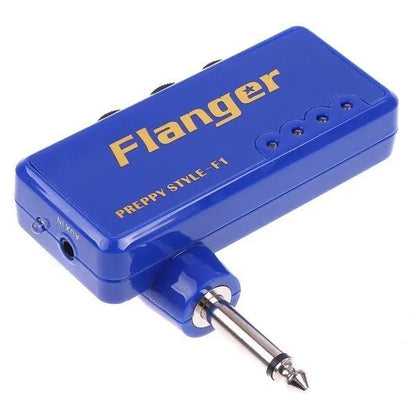 Flanger F1 Portable Electric Guitar Amplifier – Mini Headphone Amp for Guitar and Bass, 15-Hour Battery Life - ZAMAR AUDIO SOLUTIONS