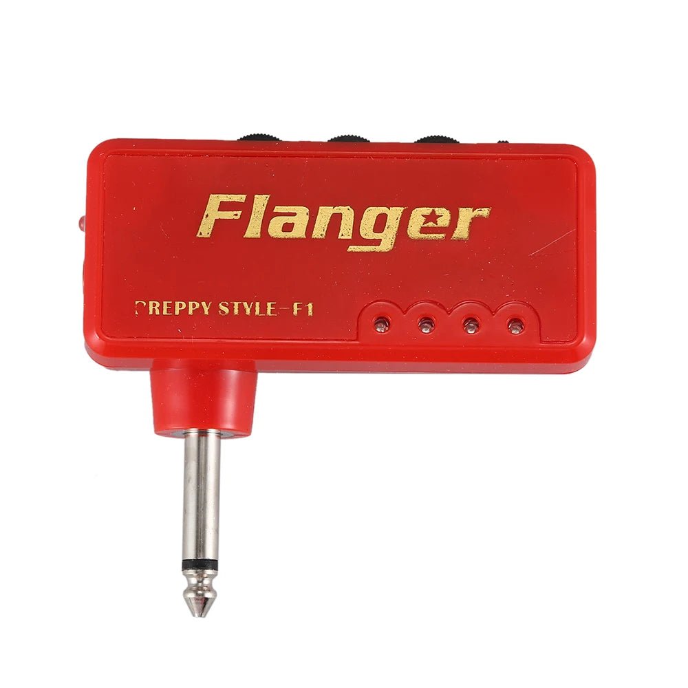Flanger F1 Portable Electric Guitar Amplifier – Mini Headphone Amp for Guitar and Bass, 15-Hour Battery Life - ZAMAR AUDIO SOLUTIONS